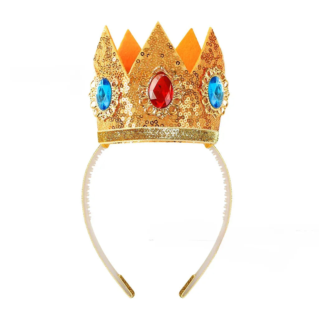 Headwear only / One Size Prices Peach Wig Cosplay / Crown and Wig Cosplay for Princes Peach