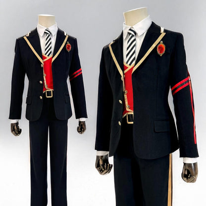 Heartslabyul / XS Disney Twisted Wonderland Anime Cosplay Heartslabyul Savanaclaw Octavinelle Scarabia Pomefiore ‌Ignihyde Diasomnia Uniforms