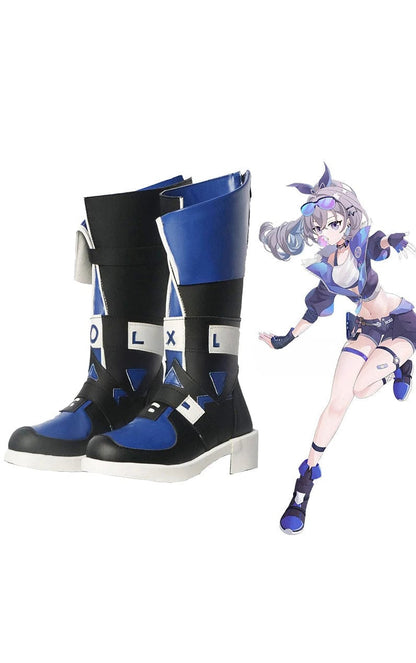Honkai Star Rail Silver Wolf Cosplay boots / Anime Costume Boots