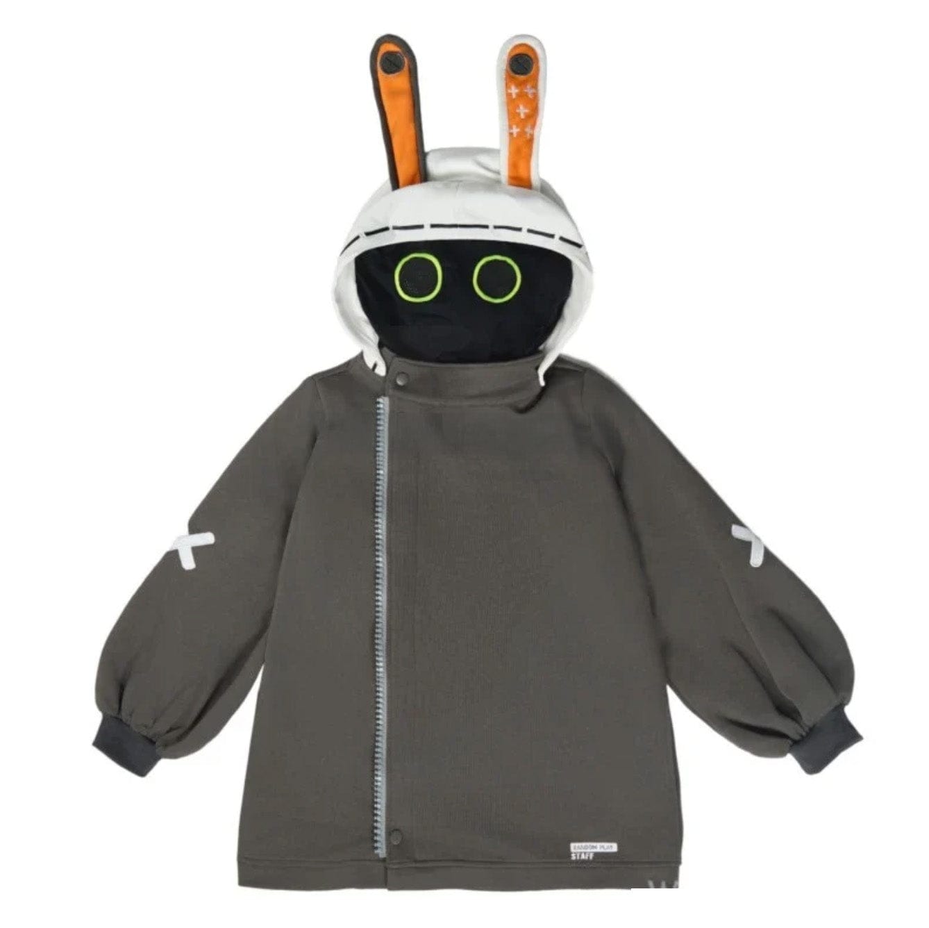 Hoodie No Scarf / S Victorious Eous Cosplay: Ellen Joe Shark & Bunny Hoodie