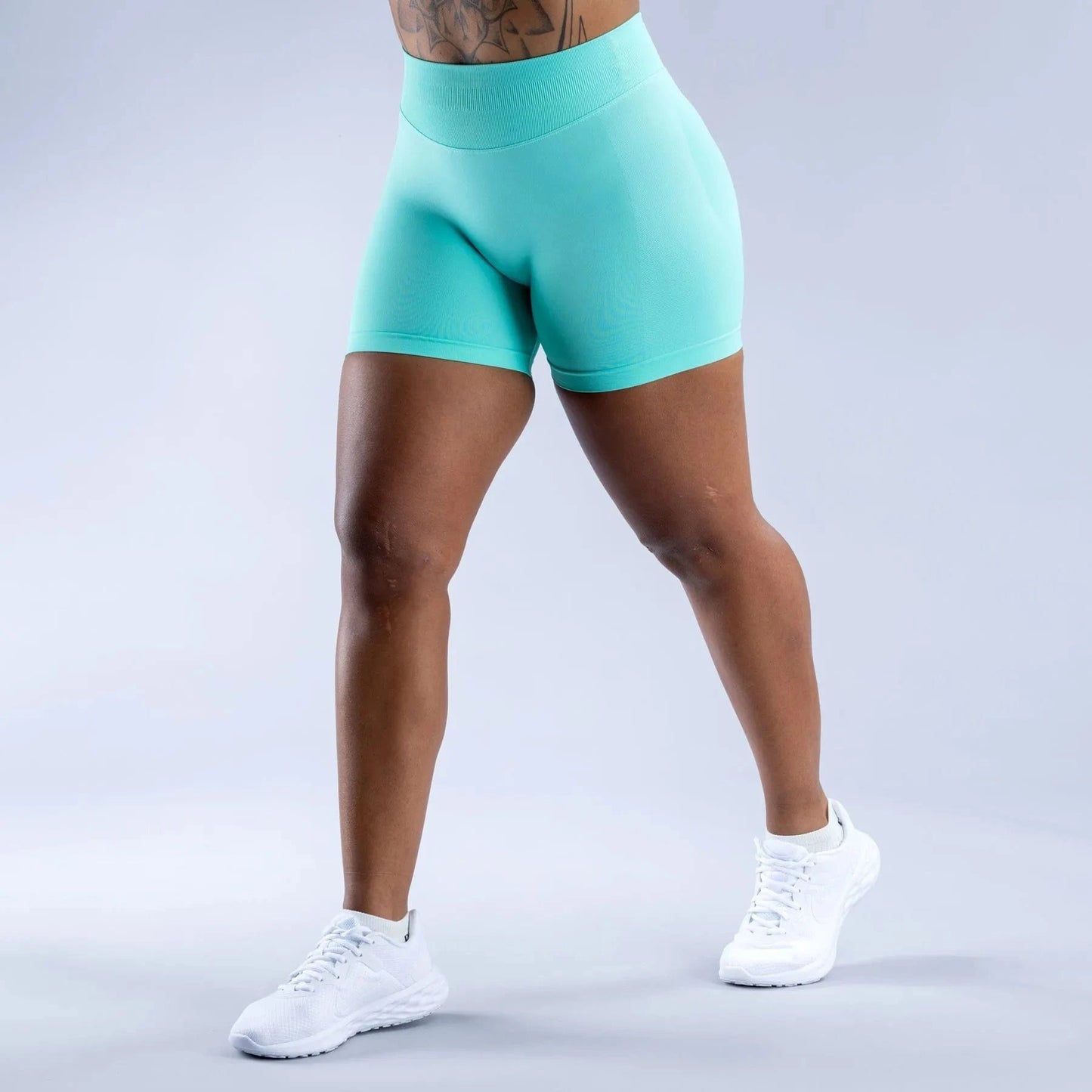 Island XXIIV Low-Rise Women’s High-Impact Sports Shorts by Victorious