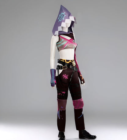 Jinx Arcane Hoodie Cosplay / Season 2 Fractured Jinx Cosplay