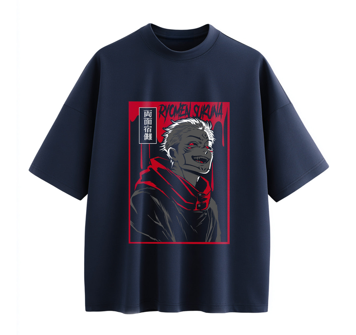 Sukuna (Jujutsu Kaisen) Anime Oversize T-Shirt
