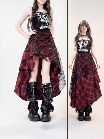 K-fashion 3-WAY Bustle Skirt
