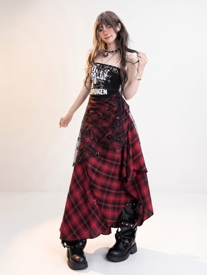 K-fashion 3-WAY Bustle Skirt