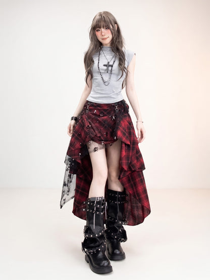 K-fashion 3-WAY Bustle Skirt