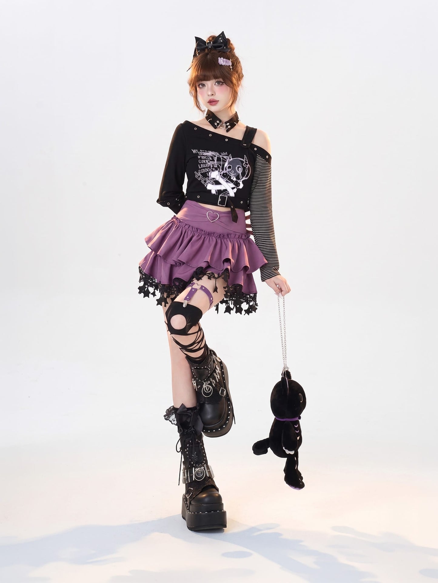 K-Fashion Ballet Style Cake Skirt