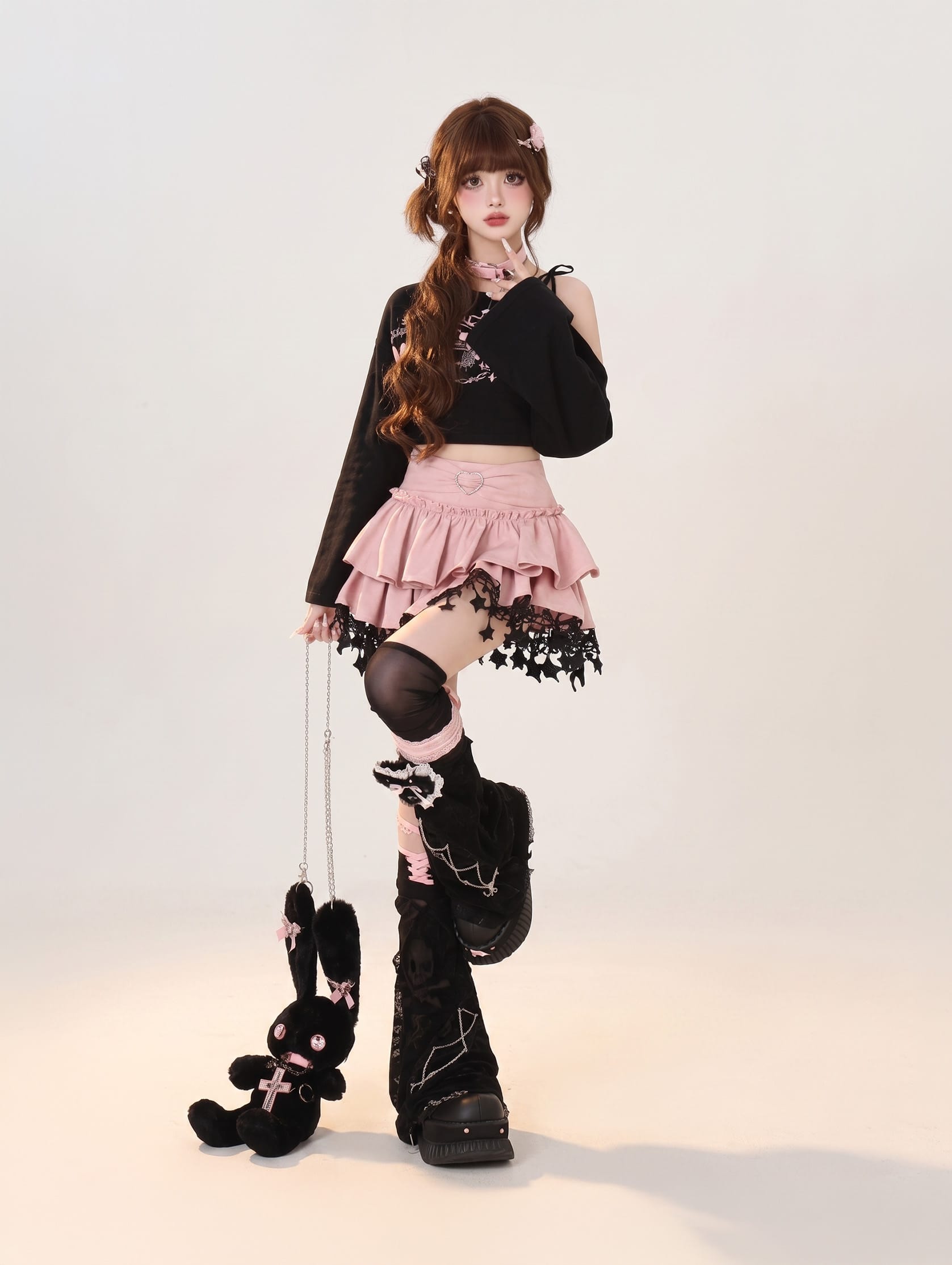 K-Fashion Ballet Style Cake Skirt