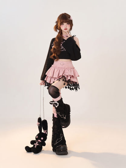 K-Fashion Ballet Style Cake Skirt