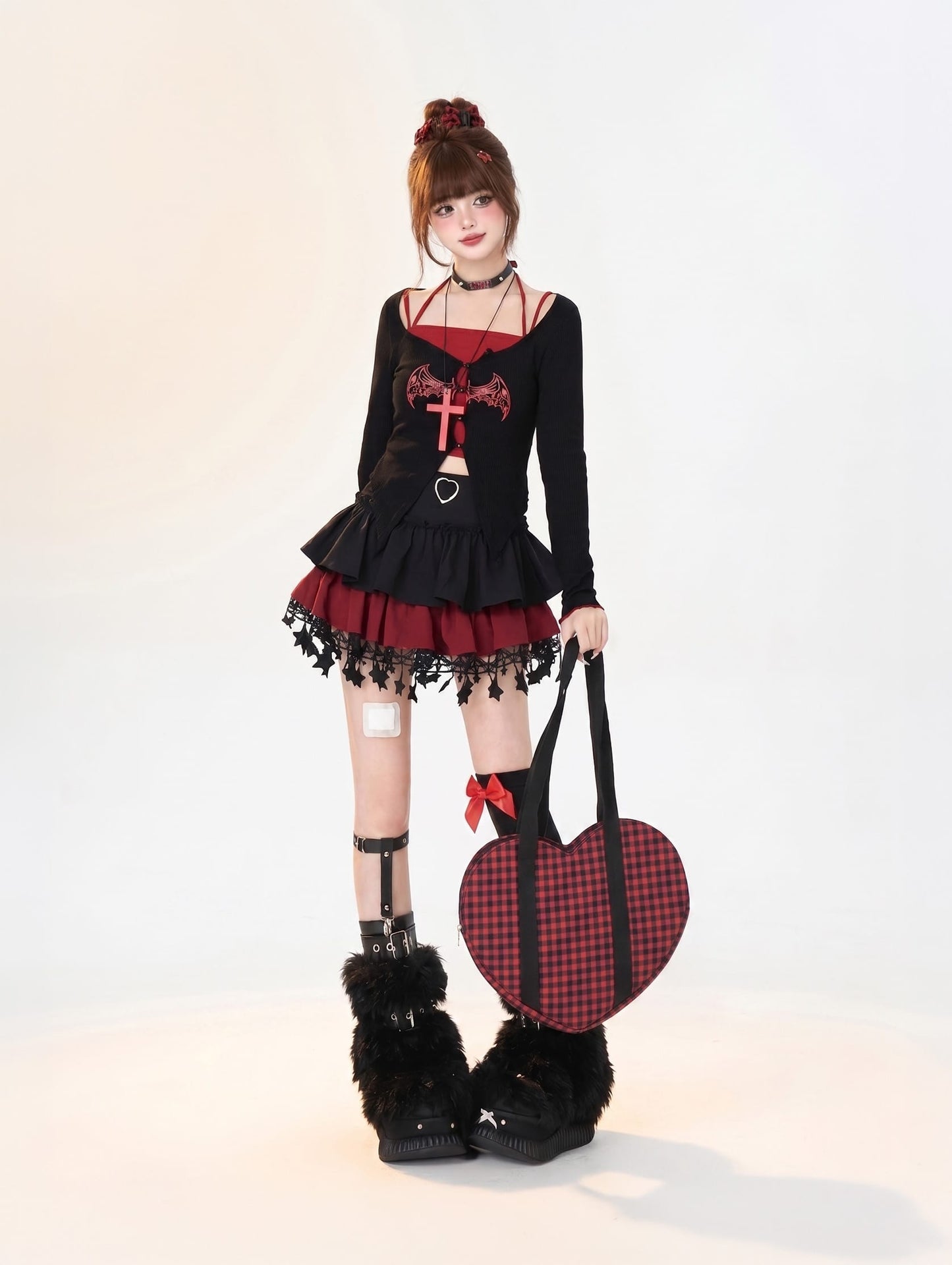 K-Fashion Ballet Style Cake Skirt