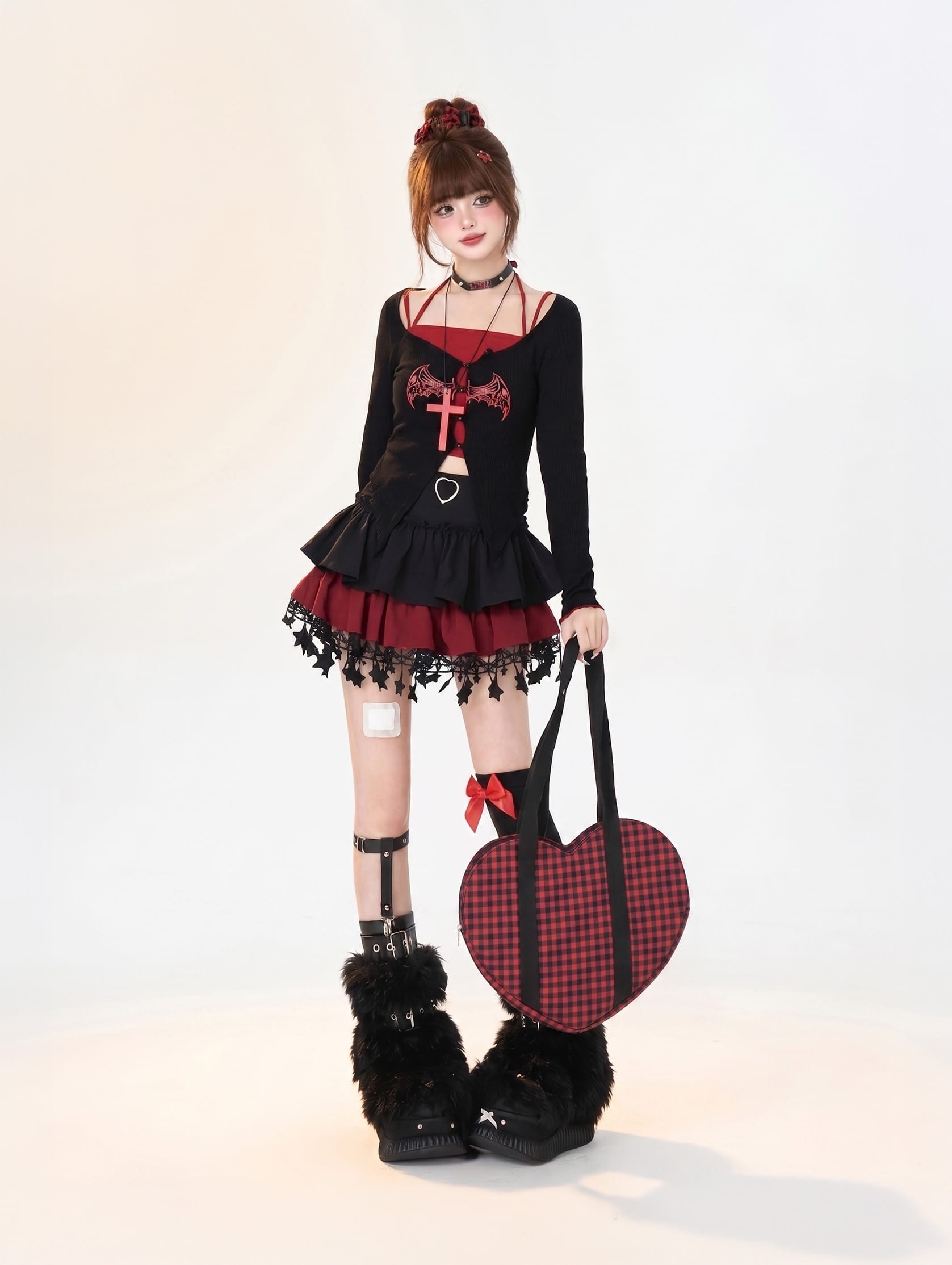 K-Fashion Ballet Style Cake Skirt
