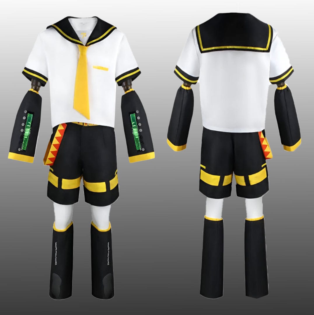 Kagamin Len / XS Rin & Len Anime Cosplay  / Kagamine JK Uniform