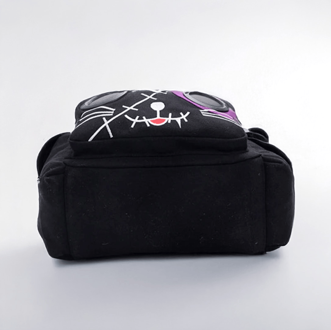 Kawaii Goth Cat Bluetooth Speaker Backpack