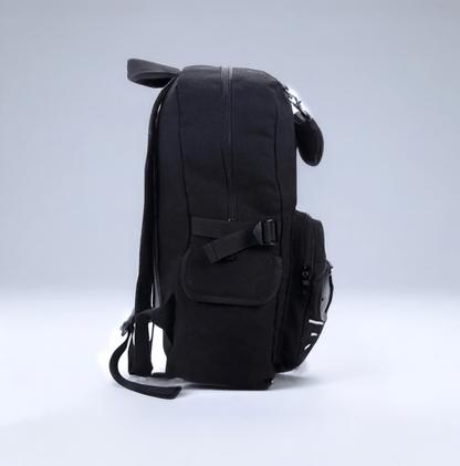 Kawaii Goth Cat Bluetooth Speaker Backpack