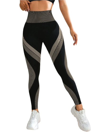 Khaki / S Victorious Venus Vapor Women's Seamless Yoga Leggings