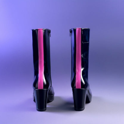 Kpop Demon Hunter Rumi Pink Stripe Shoes/Boots