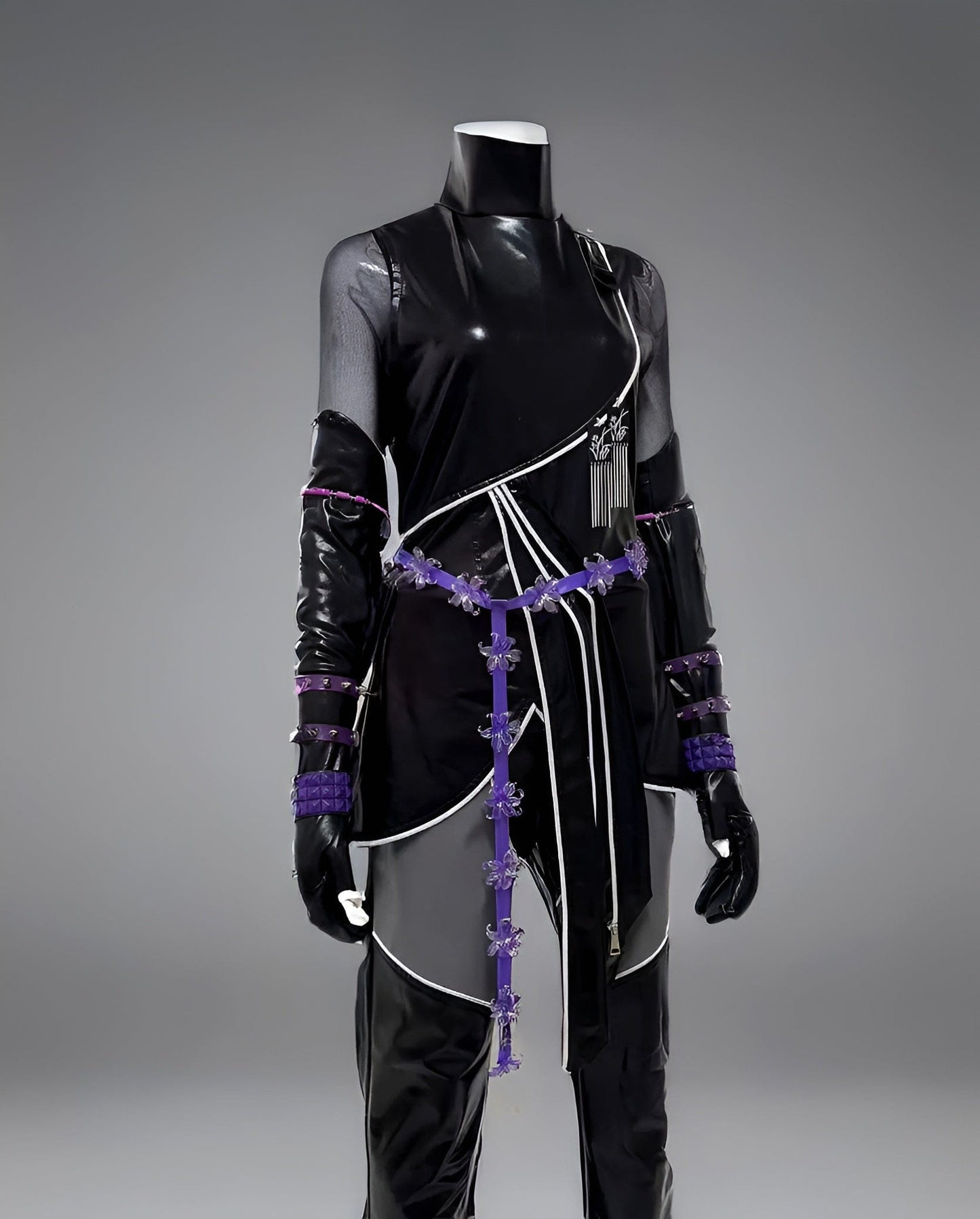 Kpop Demons Hunters Rumi, Zoey, Mira Cosplay - Black Outfits