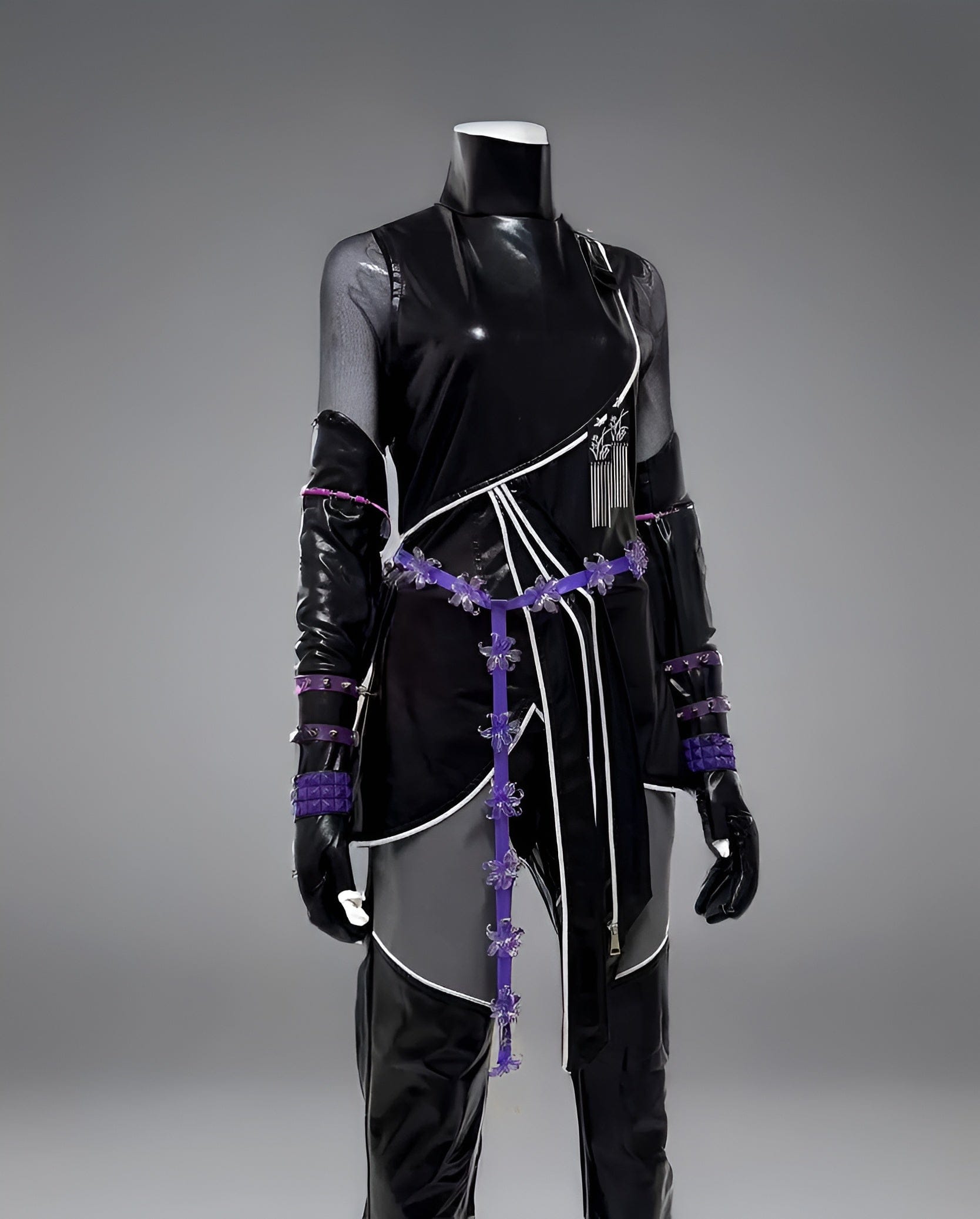 Kpop Demons Hunters Rumi, Zoey, Mira Cosplay - Black Outfits