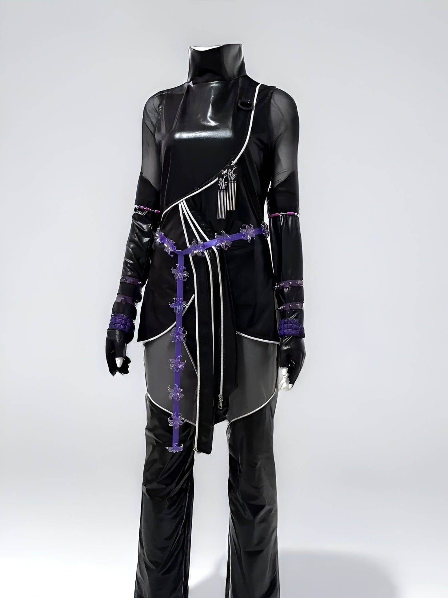 Kpop Demons Hunters Rumi, Zoey, Mira Cosplay - Black Outfits