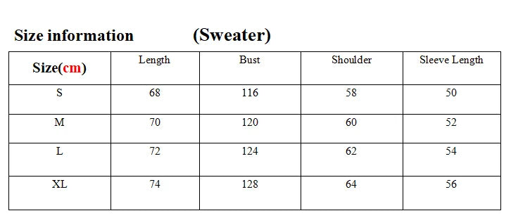 Kpop Idol Vintage Women Knitted Sweater