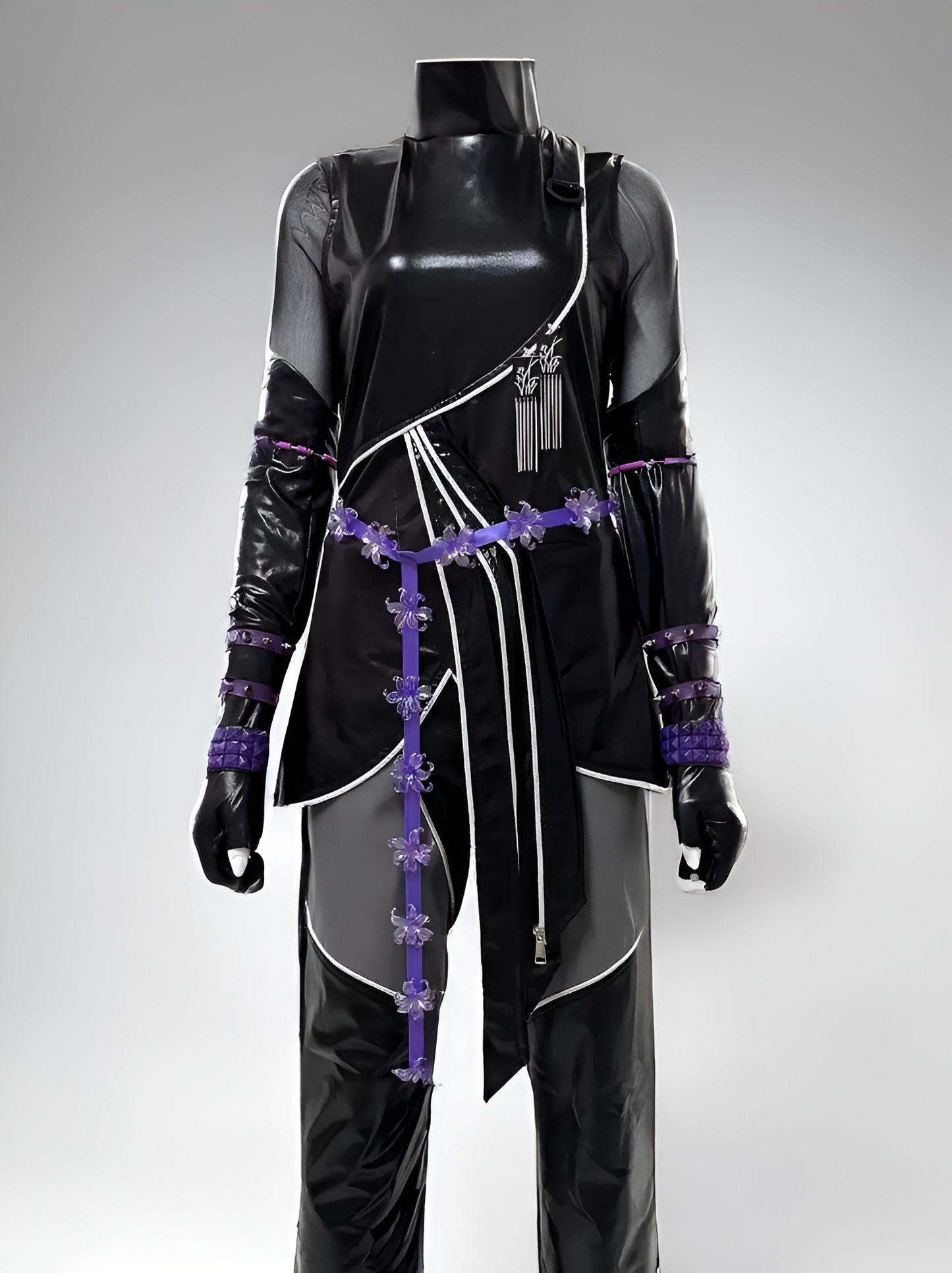 Kpop Demons Hunters Rumi, Zoey, Mira Cosplay - Black Outfits