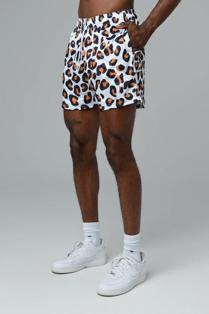 Leopard / XL Victorious Apocalypse Explorer Mesh Breathable Shorts