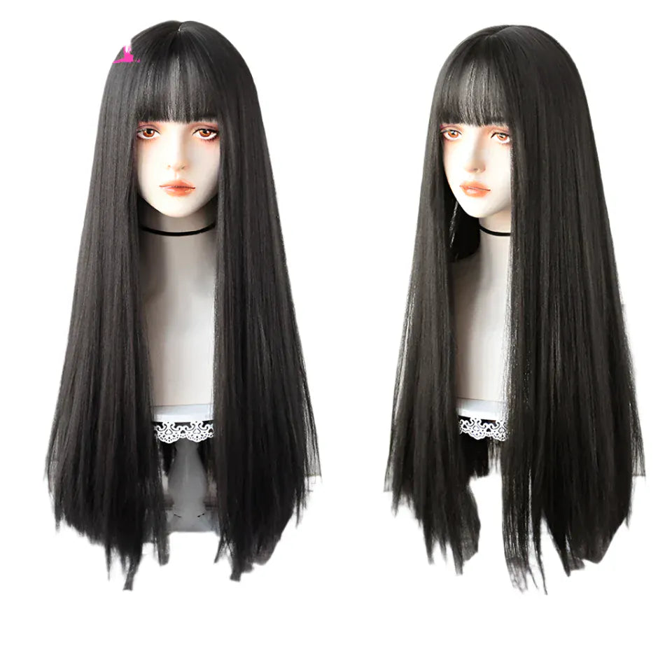 LIANGMO 12 Cosplay Wigs/ Multiple Styles/ Synthetic Hair/ Heat-Resistant