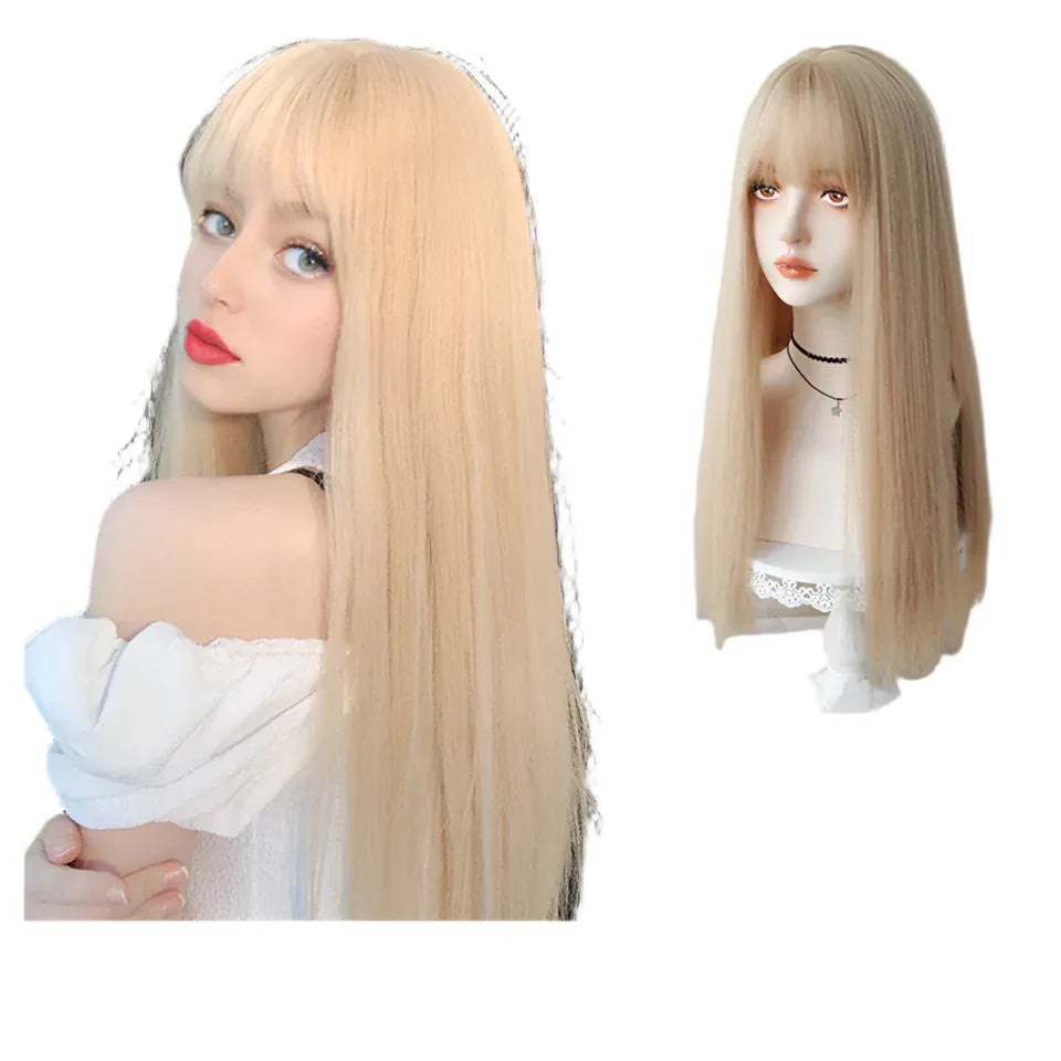 LIANGMO 15 Cosplay Wigs/ Multiple Styles/ Synthetic Hair/ Heat-Resistant