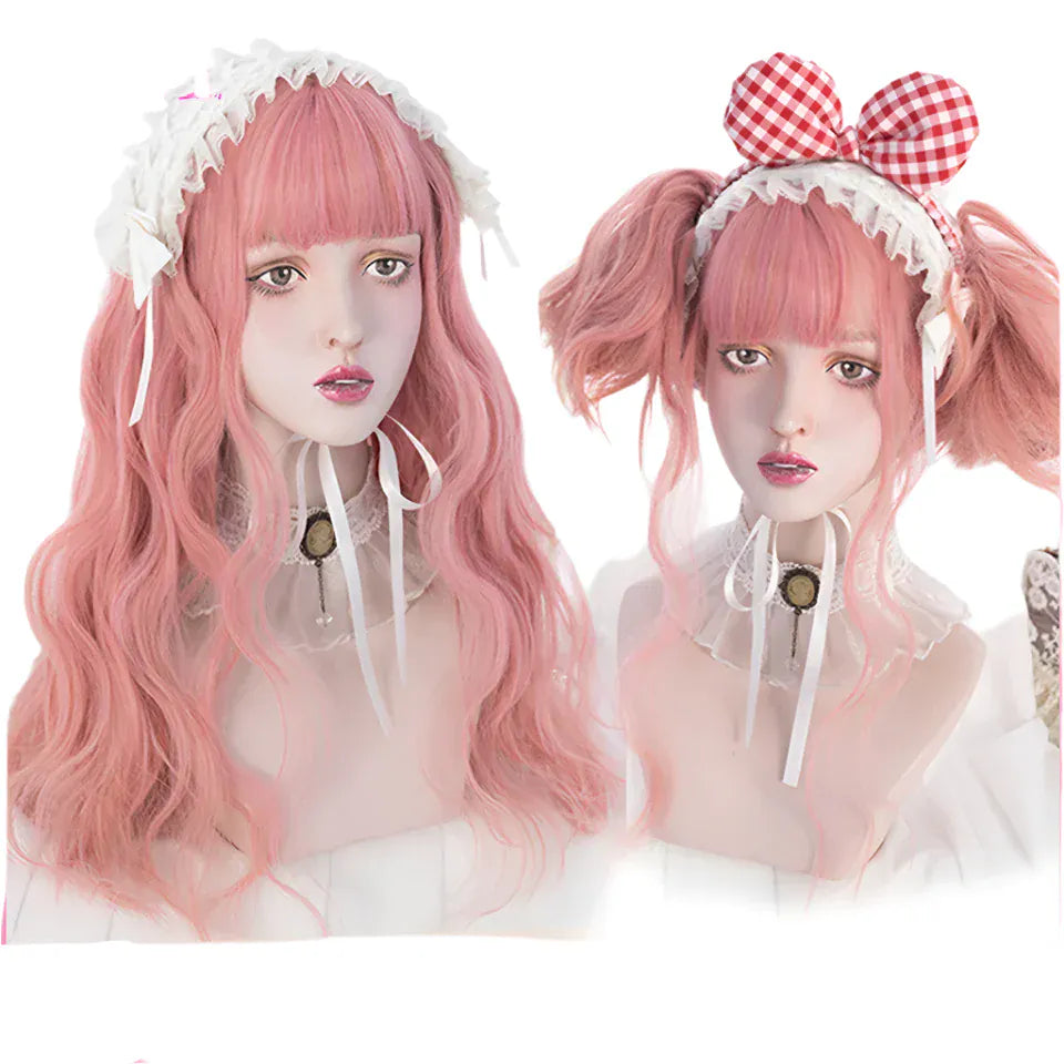LIANGMO Cosplay Wigs/ Multiple Styles/ Synthetic Hair/ Heat-Resistant