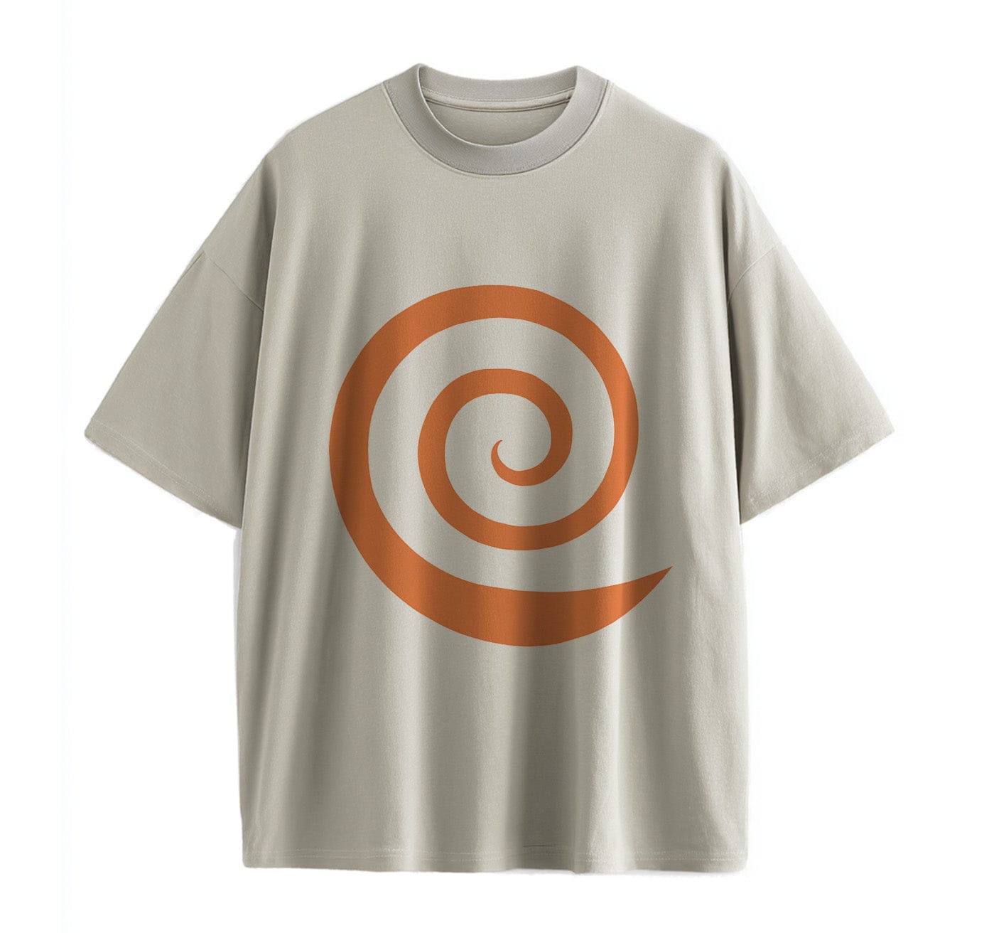 Light Coffee / XS Nine‑Tails Mode Anime (Naruto) Oversize T-Shirt
