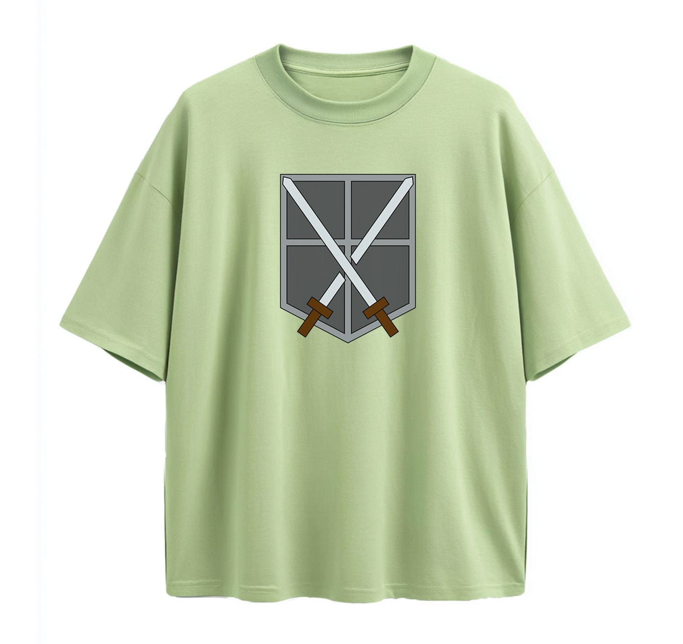 Light Green / XS Training Corps (Attack On Titan) Oversize T-Shirt
