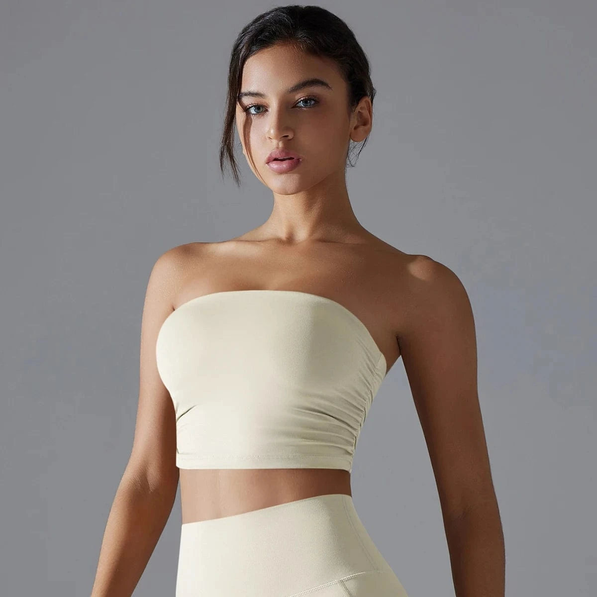 Light Ivory / S Victorious LumeCore Gym Top