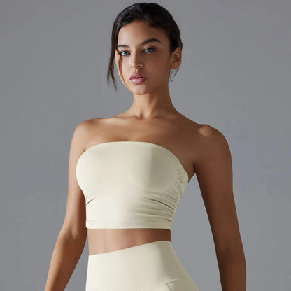 Light Ivory / S Victorious LumeCore Gym Top