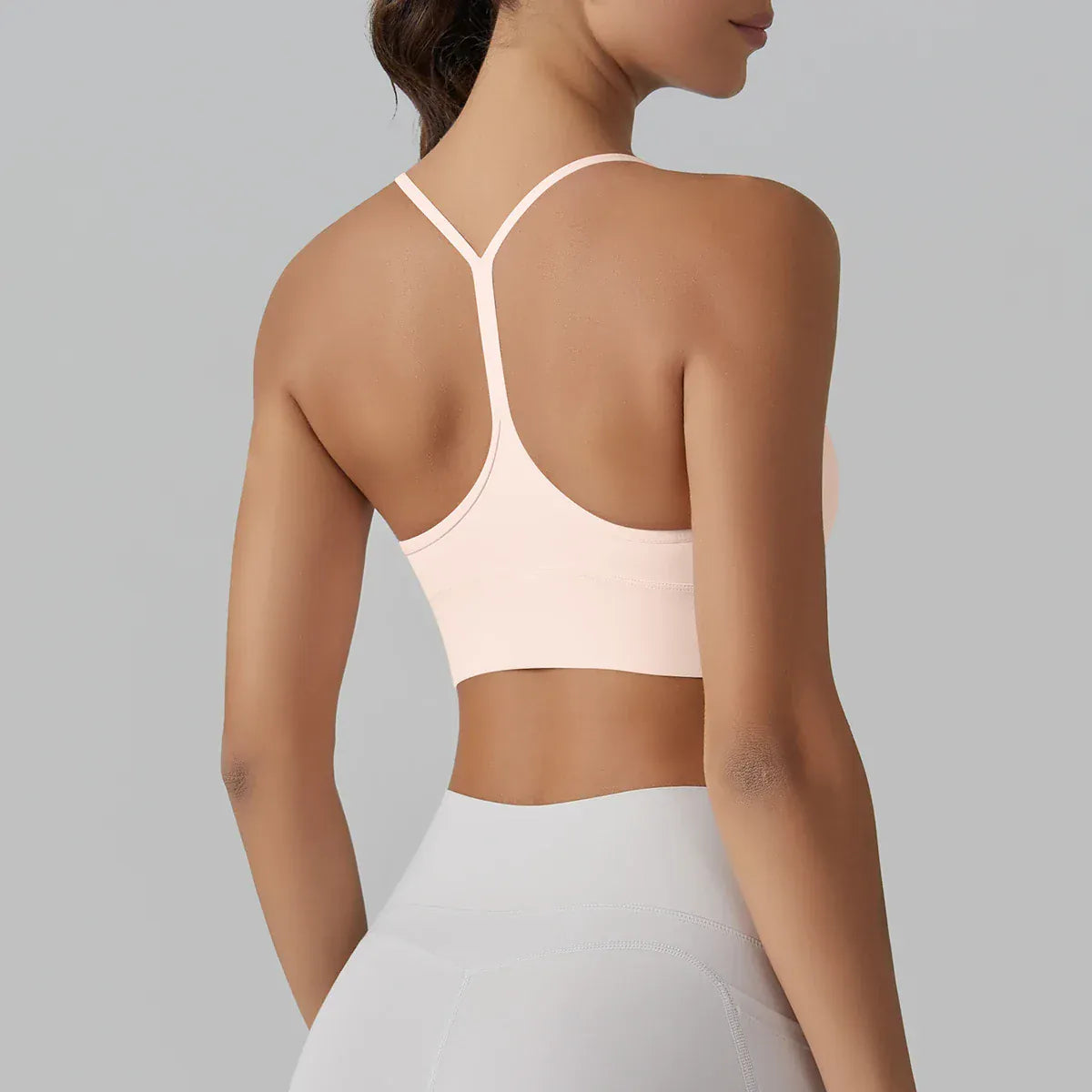 Light Orange Pink / S Victorious EnergiFit Sports Bra