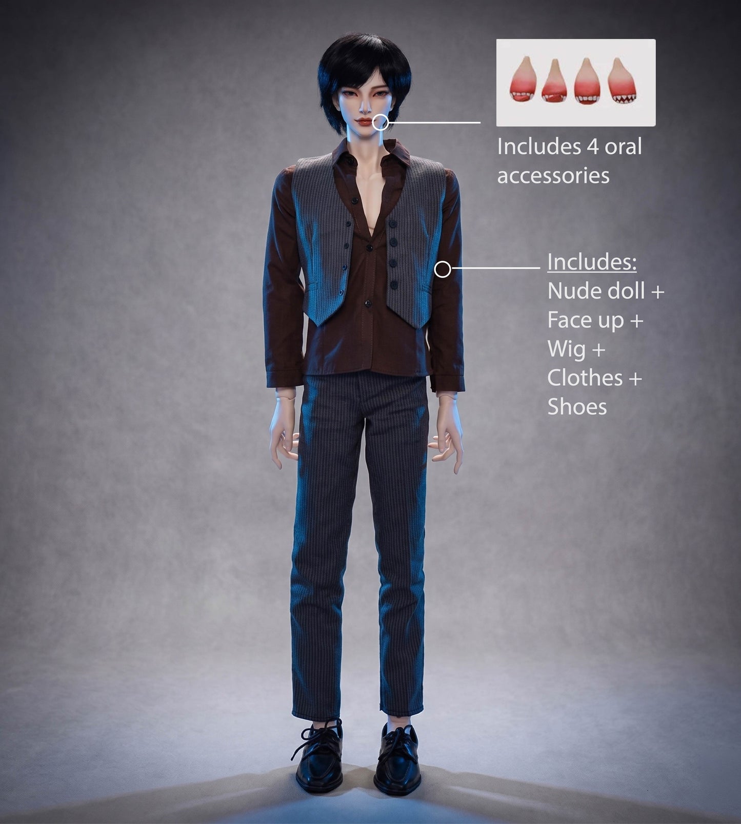 Lsaac Man Doll Harajuku Style (BJD)