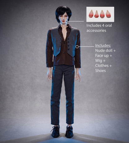 Lsaac Man Doll Harajuku Style (BJD)