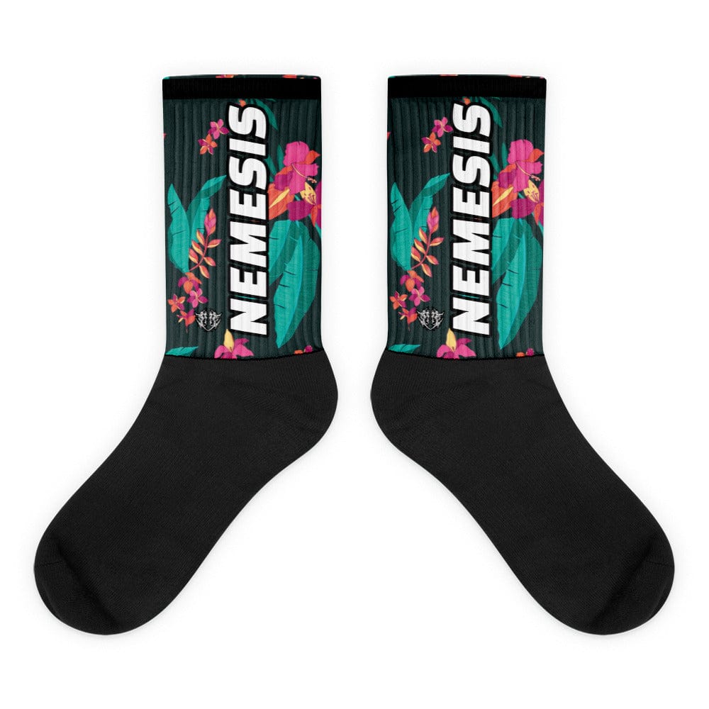 M Nemesis: (Emerald Tropic Blend) Dynamic Athletic Socks