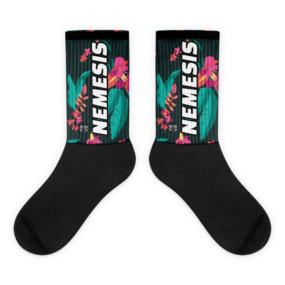 M Nemesis: (Emerald Tropic Blend) Dynamic Athletic Socks