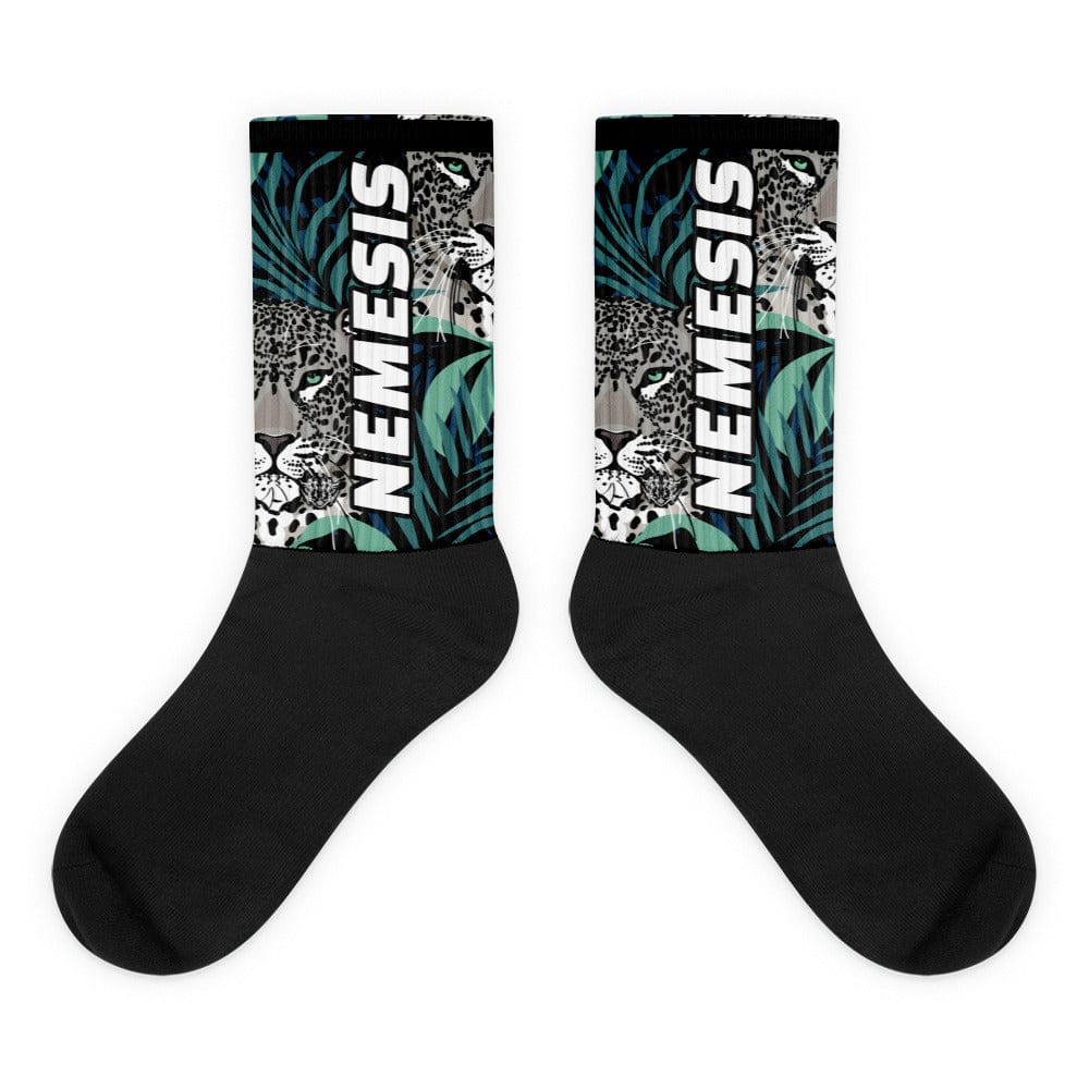 M Nemesis: (White Panther Blend) Dynamic Athletic Socks