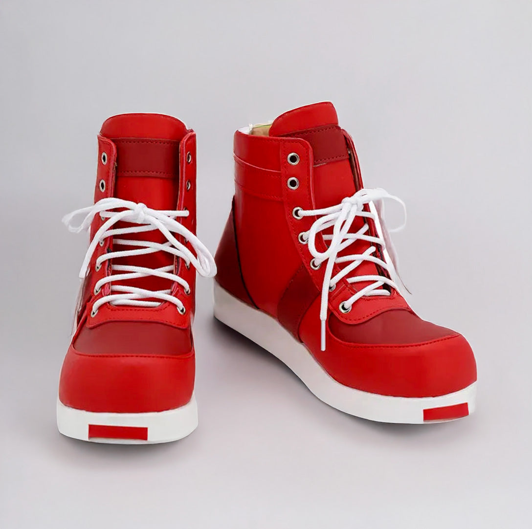 Male / 32 Twisted Wonderland Ace Trappola Red Shoes