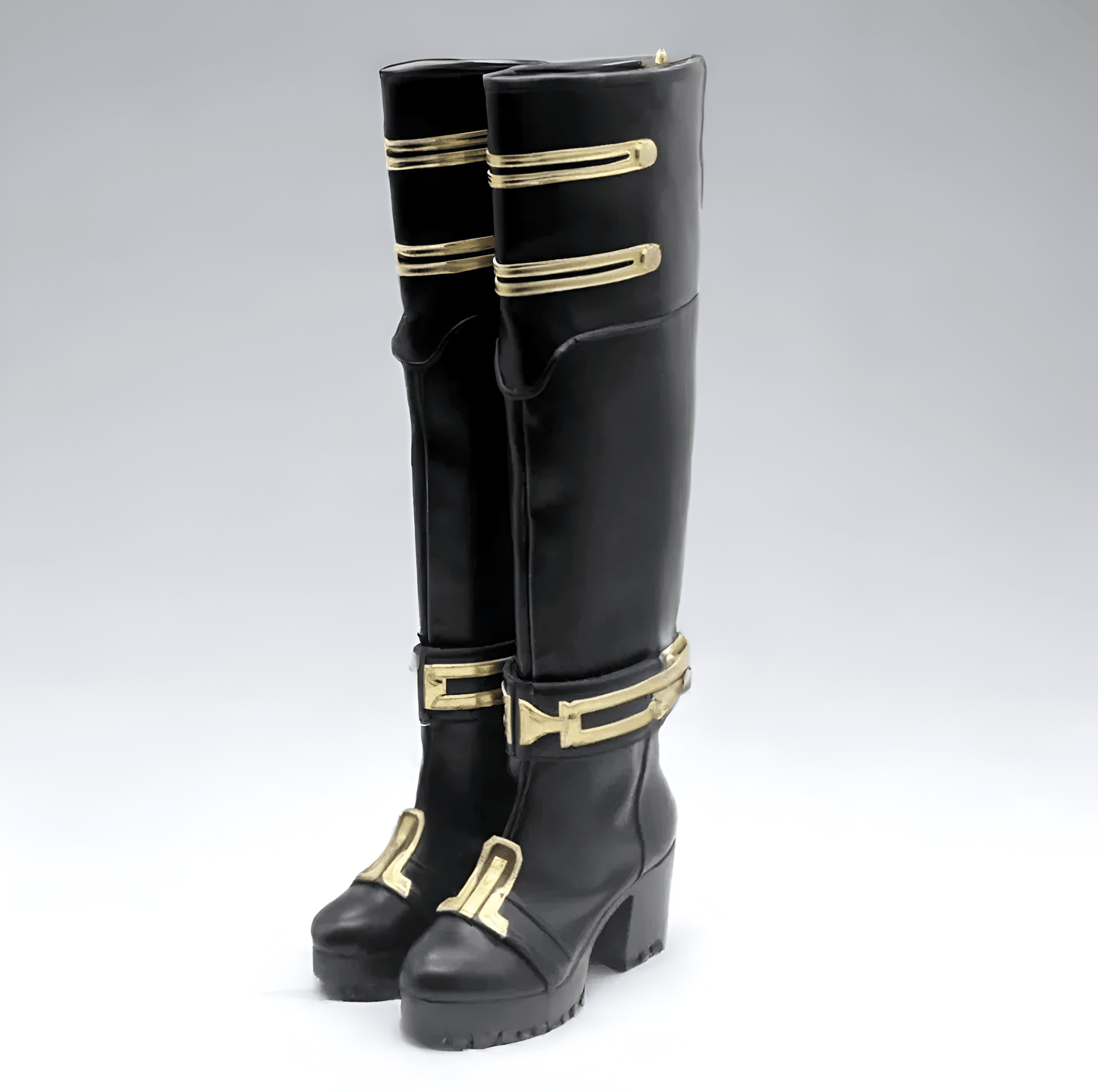 Male / 35 Caitlyn Arcane Cosplay Boots/ PU Leather by Victorious