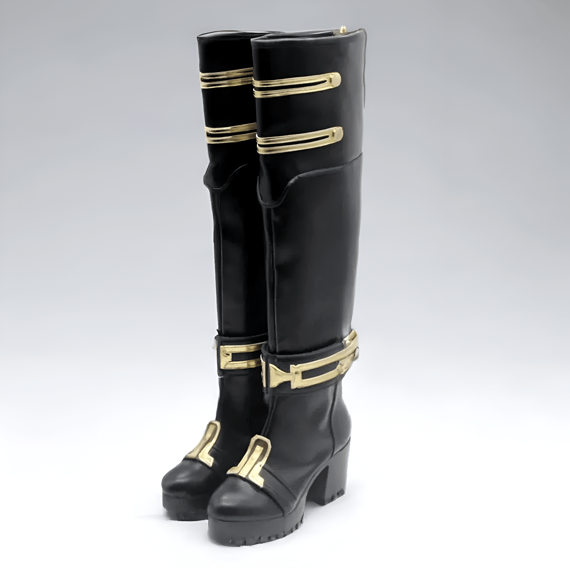 Male / 35 Caitlyn Arcane Cosplay Boots/ PU Leather by Victorious
