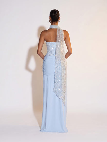 Mermaid Corset Strapless Prom Dress