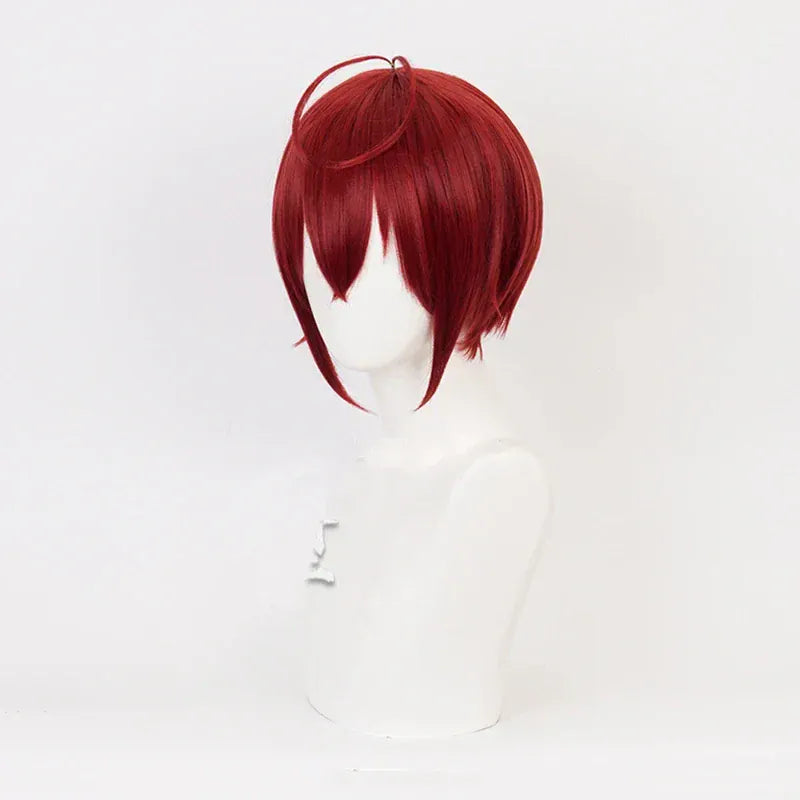 MINISO Riddle Rosehearts Cosplay Twisted-Wonderland Riddle Rosehearts Costume Clothes Wig Halloween Outfits Costumes for Adult