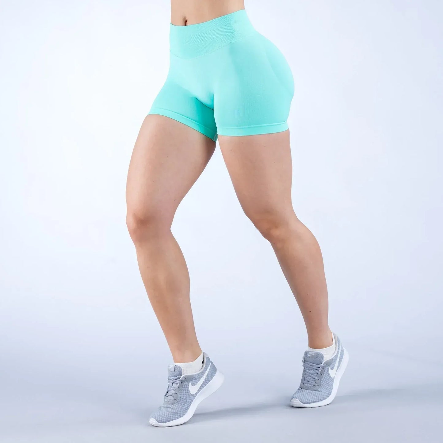 Mint Green / XS Titan XXIIV Shorts – Sculpted Fit & Compression Support