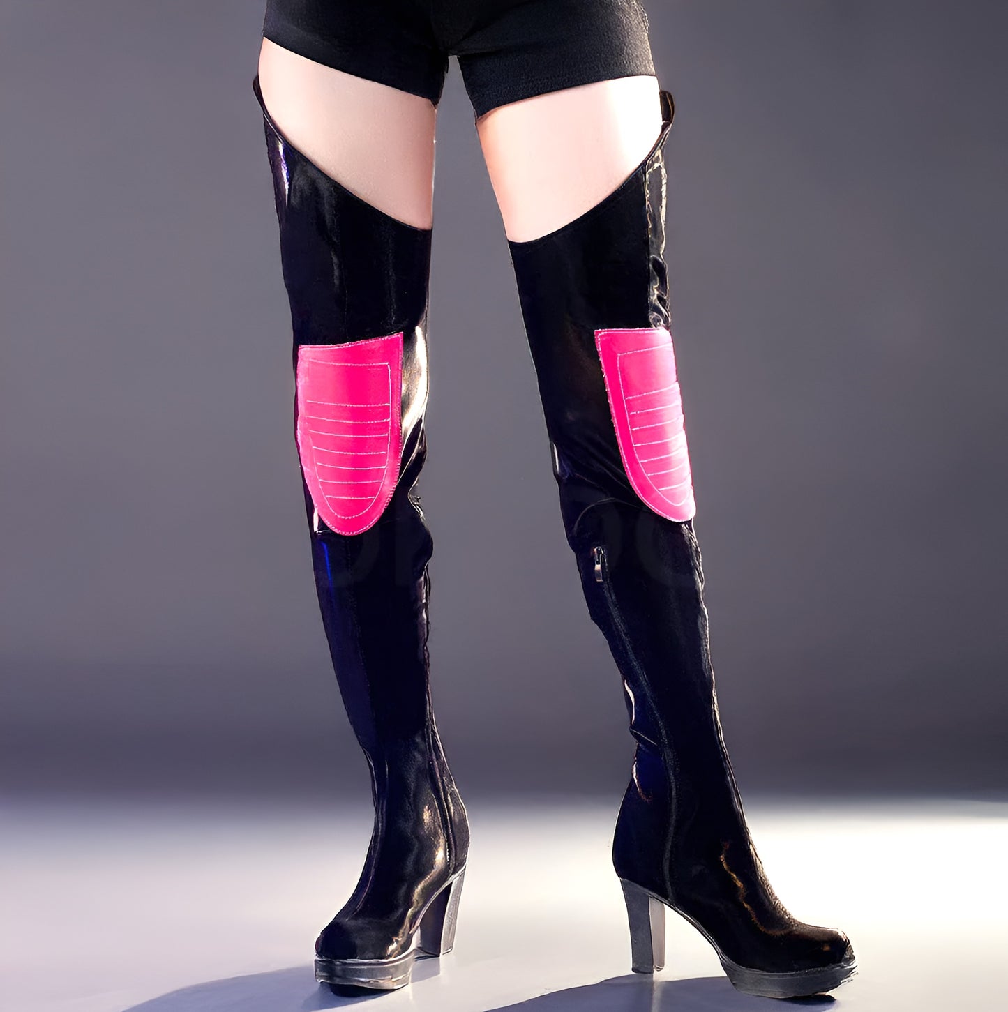 Mira Black Boots / EU 34 Mira K-Pop Demon Hunters Cosplay Boots