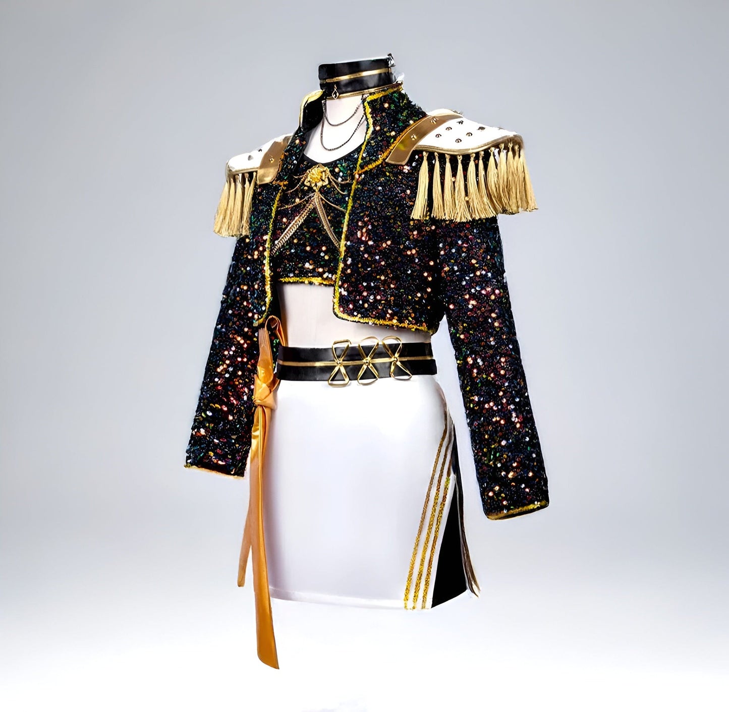 Mira Costume / 110 KPop Demon Hunters Golden Outfits/ Mira, Rumi, Zoey Cosplay