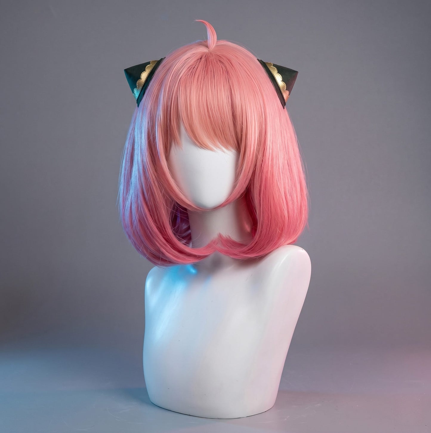 Mixed Pink / 12inches SPY x FAMILY Anya Forger Cosplay Wig (Accessory sold separately)