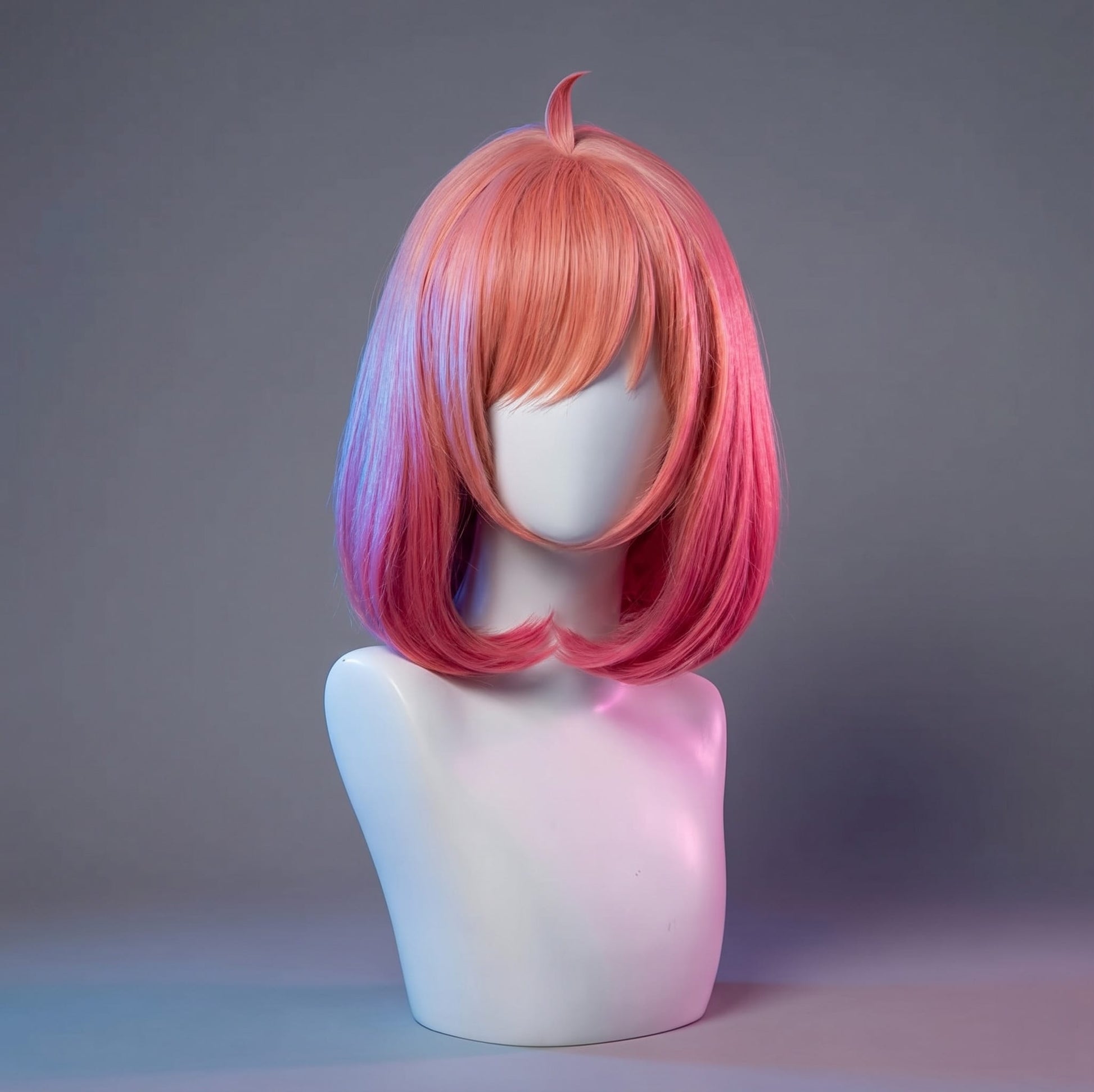 Mixed Pink / 12inches SPY x FAMILY Anya Forger Cosplay Wig (Accessory sold separately)