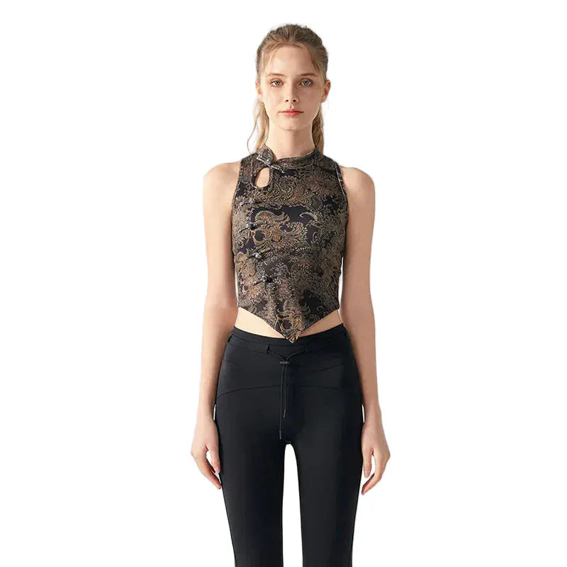 Multi / S Women Yoga Top ( Victorious Quantum Core)